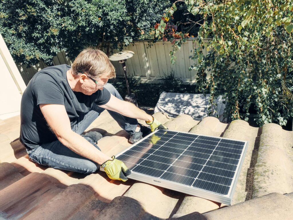 How to Install solar panels at homes or office.